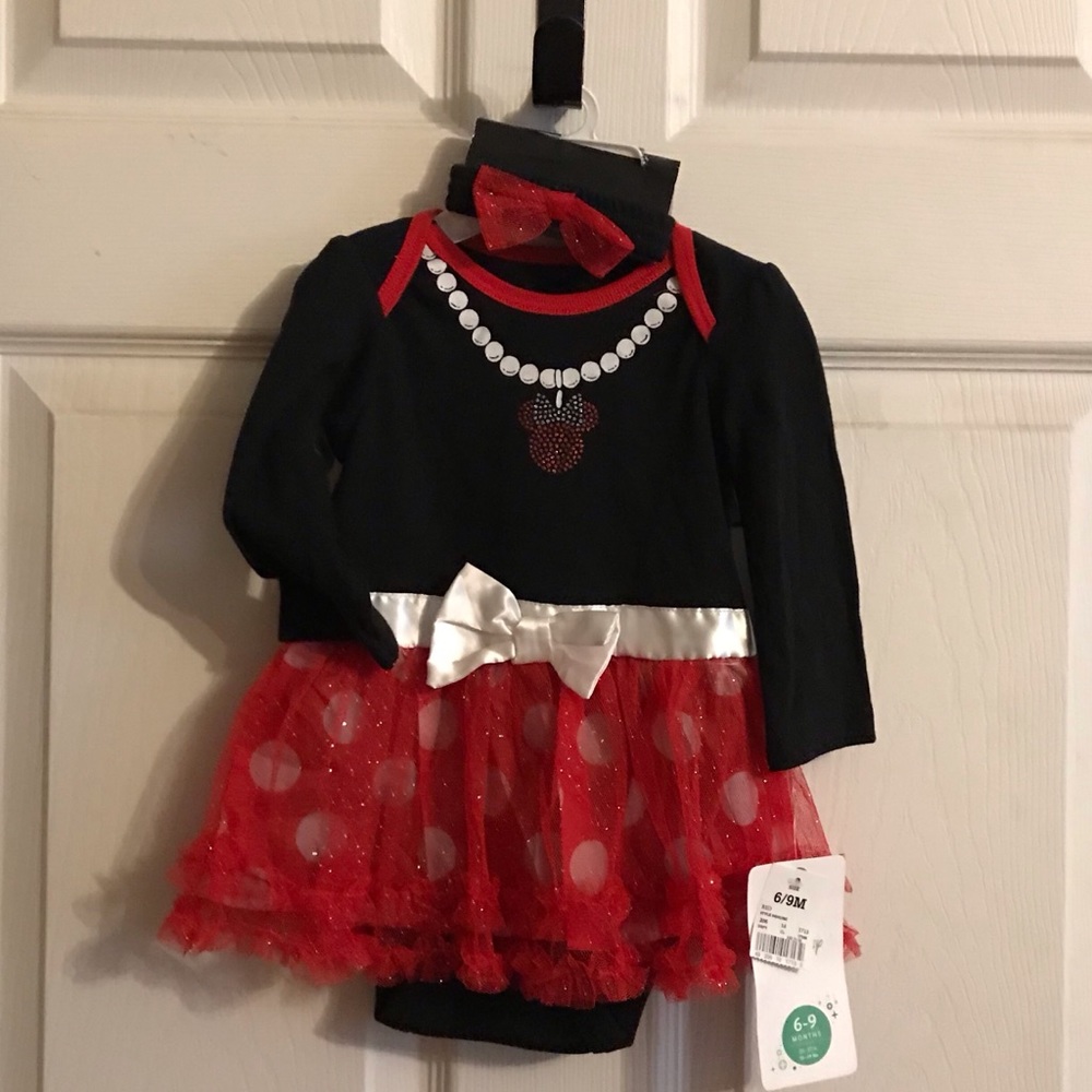 Disney Baby Minnie Mouse Dress with Tulle